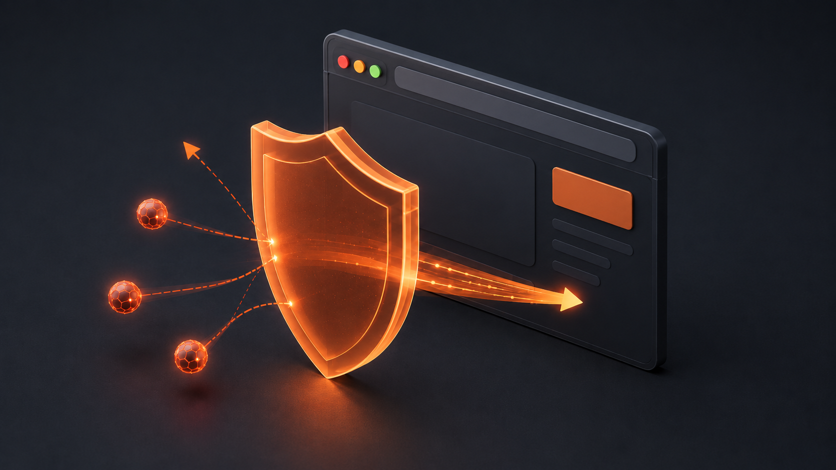 The policy blocks private and metadata addresses while public traffic flows through